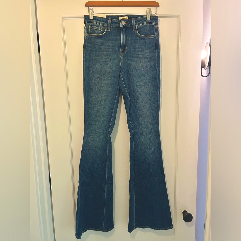 L'AGENCE Bell Flare Jean, size 25 - Authentique wash